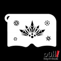 Ooh Stencils K11 - Pochoir Snowflake Queen Mask
